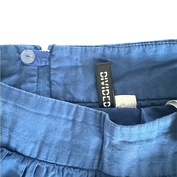 Divided Royal Blue Skirt Size 6 - Picture 2 of 6